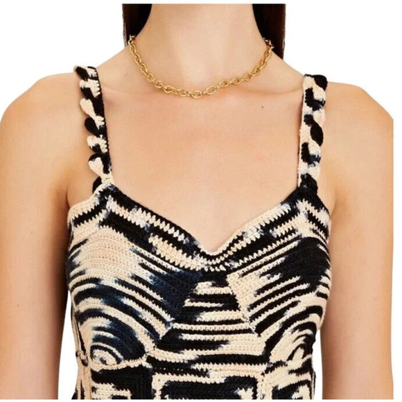 Ulla Johnson Lucia Space Dye Crochet Knit Tank Top size M/L - Picture 2 of 12